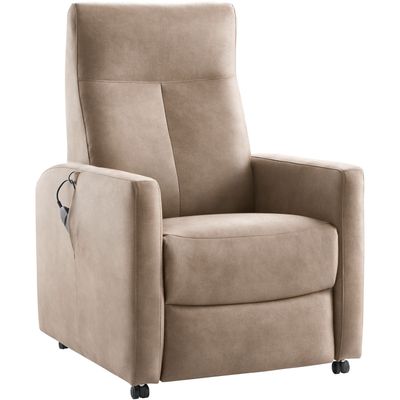 Sta-op-stoel Novie 2-motorig small microleder taupe