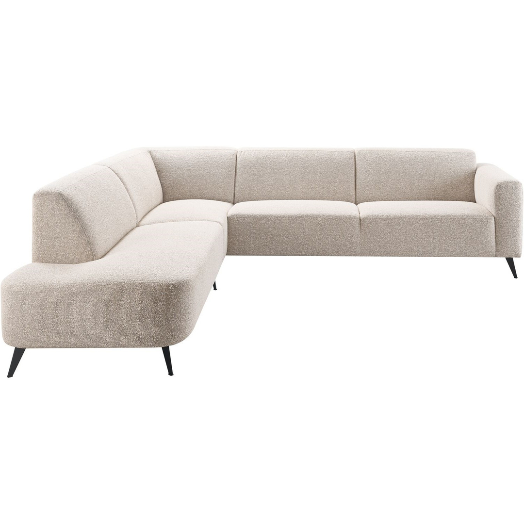 Hoekbank links Micco beige basic comfort