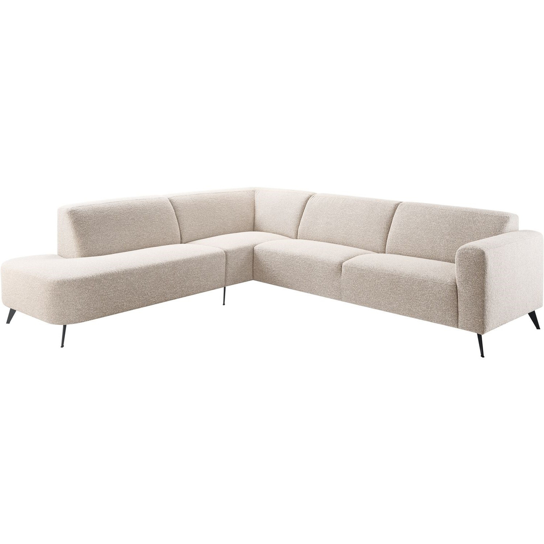 Hoekbank links Micco beige basic comfort