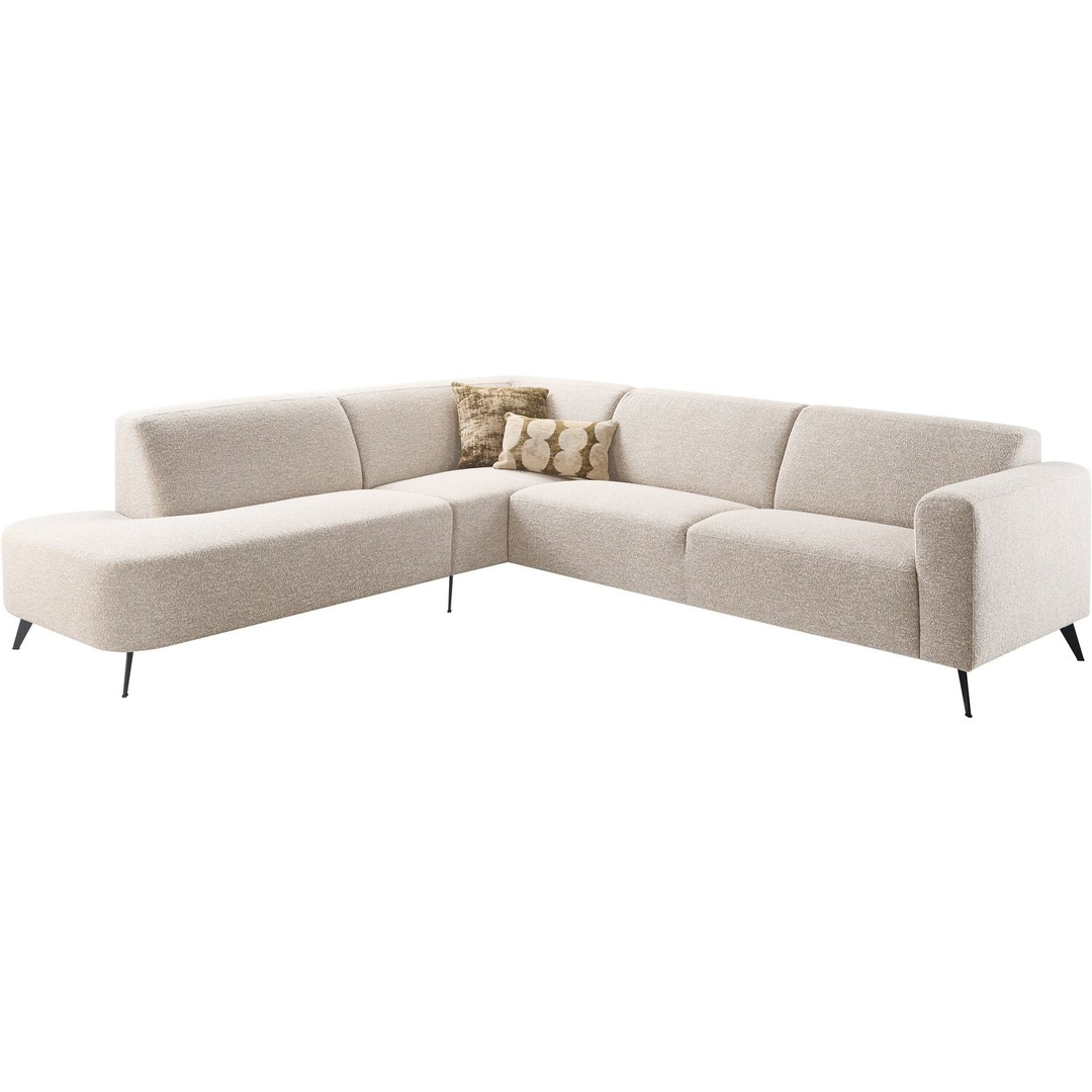 Hoekbank links Micco beige basic comfort