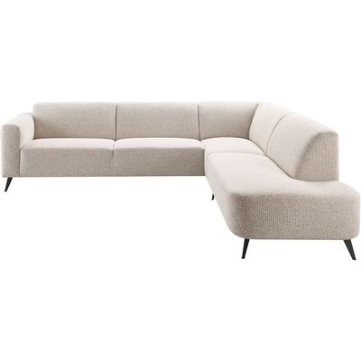 Hoekbank rechts Micco beige premium comfort