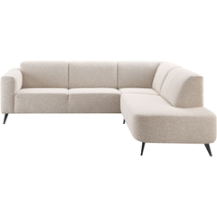 Hoekbank rechts Micco beige Premium comfort