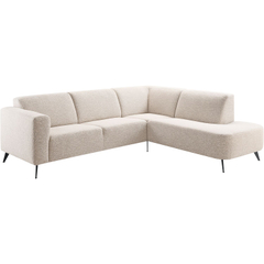 Hoekbank rechts Micco beige Premium comfort