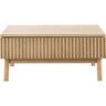 Salontafel Arrosto eikenhout 90x90 cm vierkant light roast
