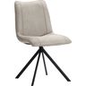 Eetkamerstoel Fare microleder beige