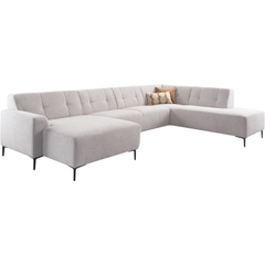Hoekbank rechts Tordera grijs basic comfort