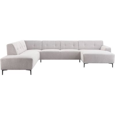 Hoekbank links Tordera grijs basic comfort