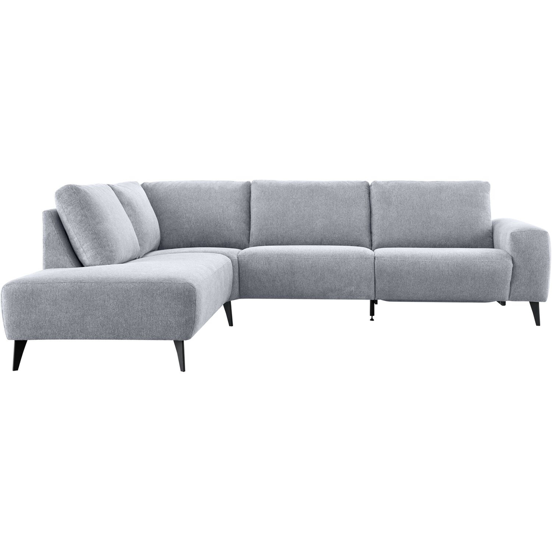 Hoekbank links Nyborg grijs basic comfort