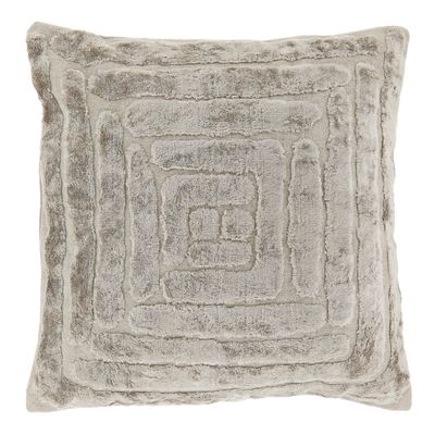 Sierkussen Banchette 45x45 cm grijs