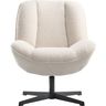 Draaifauteuil Fortenza ecru