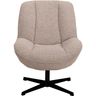 Draaifauteuil Fortenza bouclé beige