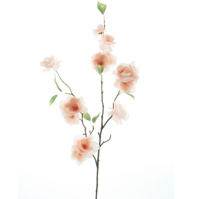 Kunstbloem Cherry blossom oranje