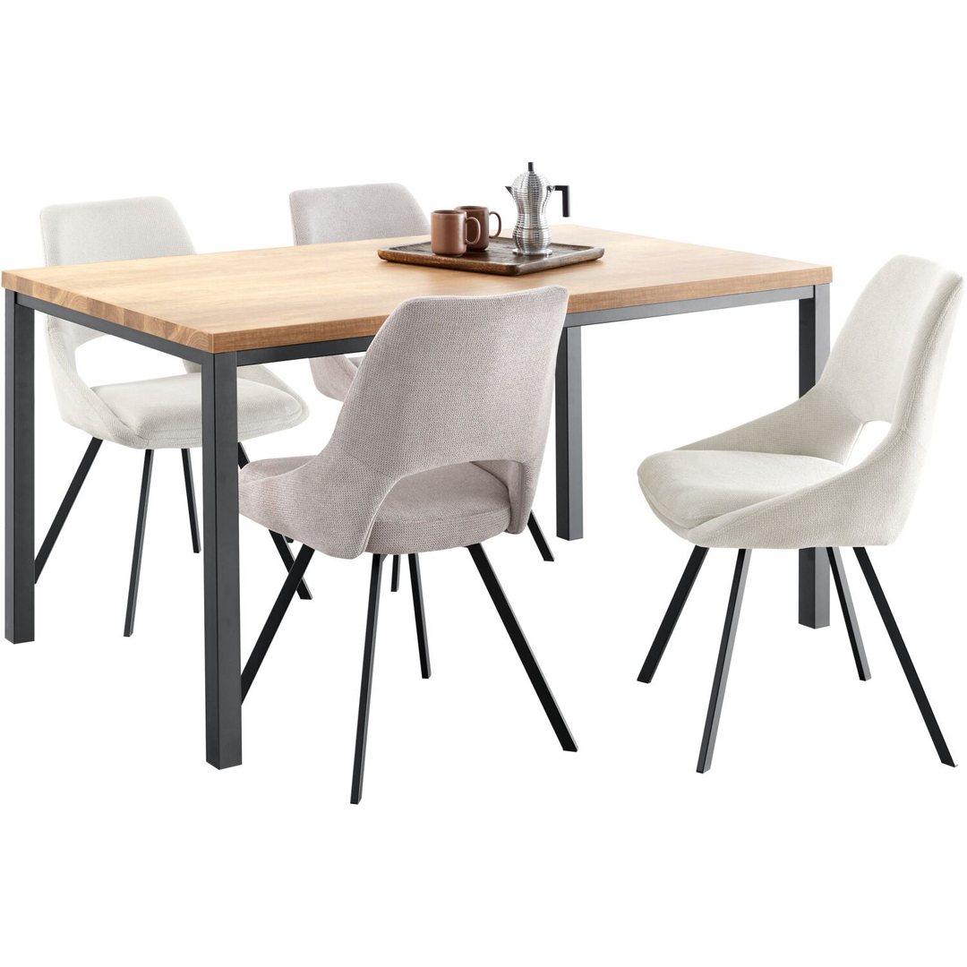 Eettafel Caltana 160x90 cm rechthoekig