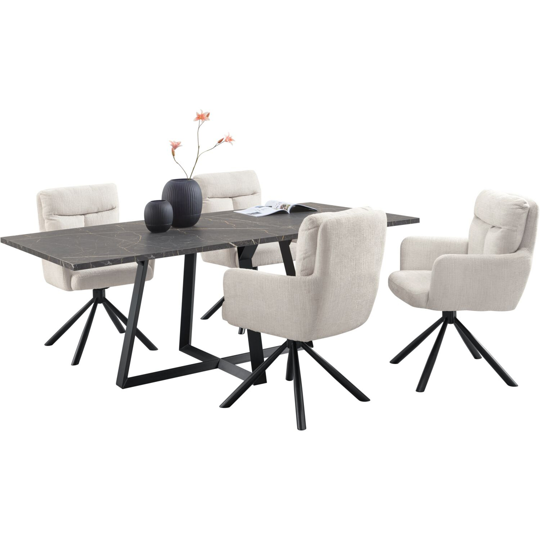 Eettafel Levado 200x100 cm rechthoekig