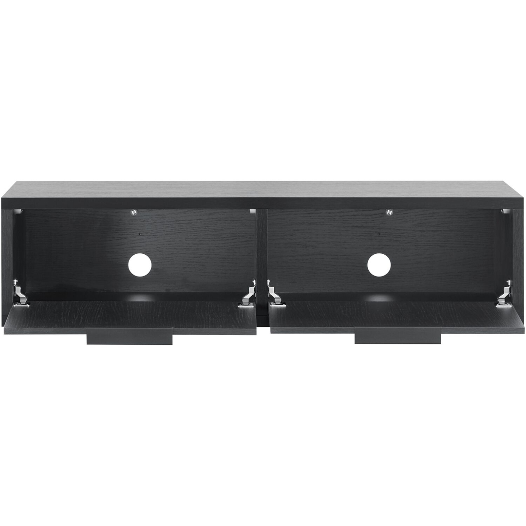 TV-meubel Verdio zwevend 127 cm zwart