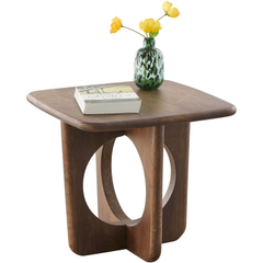 Bijzettafel Aseri mangohout 50 cm vierkant
