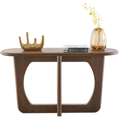 Wandtafel Aseri 140x42 cm bruin