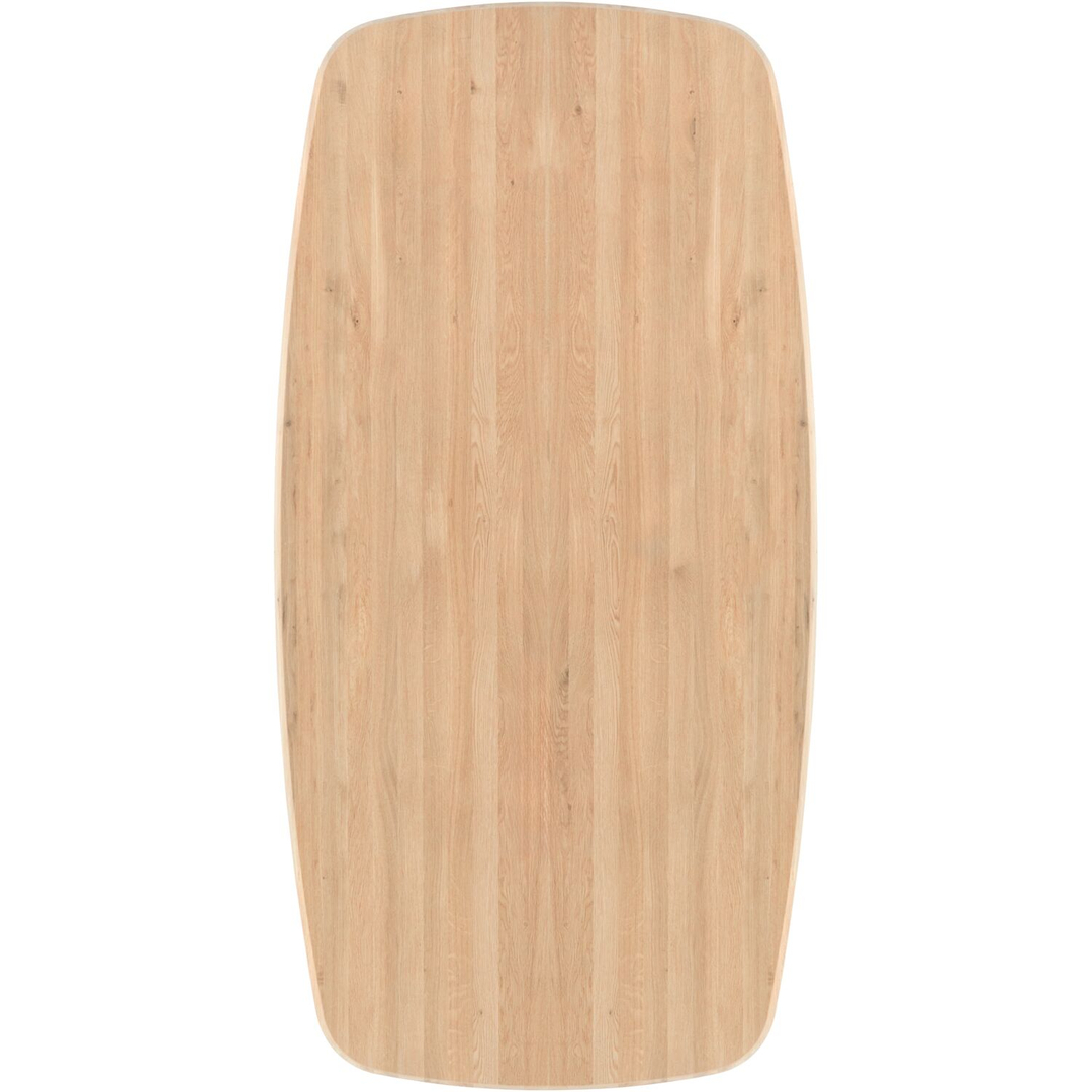 Eettafel Walden eikenhout 220x110 cm Deens ovaal