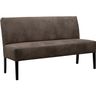 Eetkamerbank Avanza 150 cm microleder donkergrijs