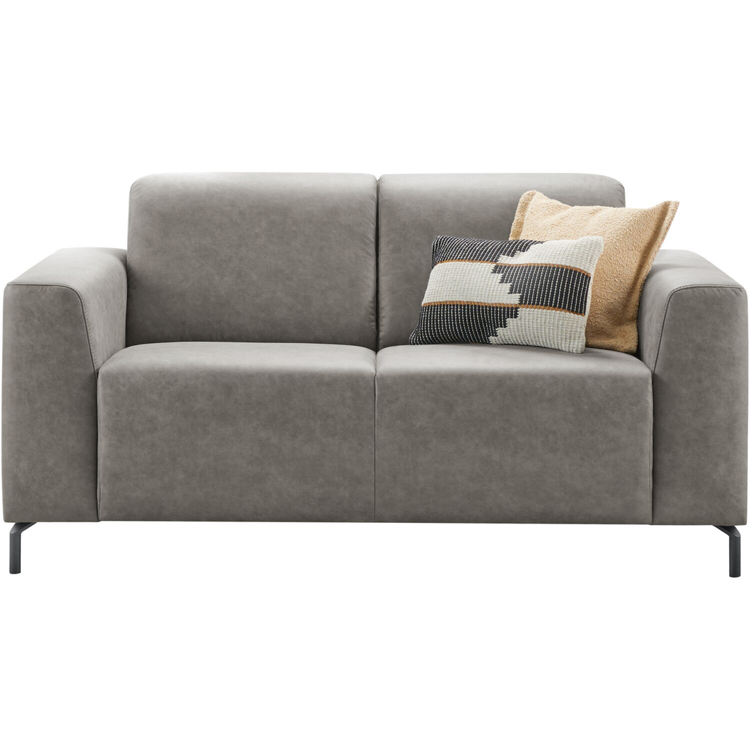 2 zitsbank Aveiro grijs excellent comfort