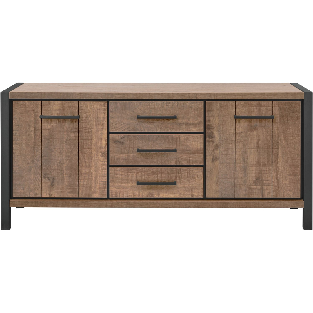 Dressoir Mantera 80x180x48 cm donkerbruin