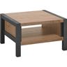 Bijzettafel Mantera donkerbruin 67 cm vierkant