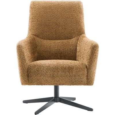 Draaifauteuil Duna okerbruin
