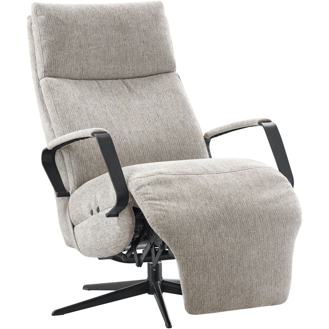 Relaxfauteuil Laterza elektrisch small grijs