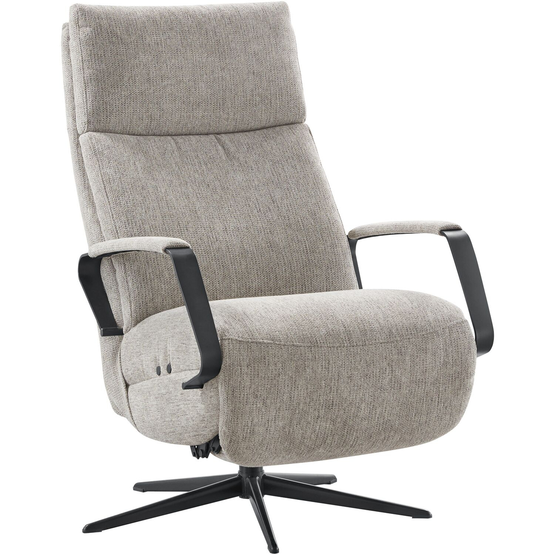 Relaxfauteuil Laterza elektrisch large grijs