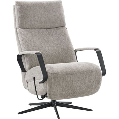 Relaxfauteuil Laterza medium grijs