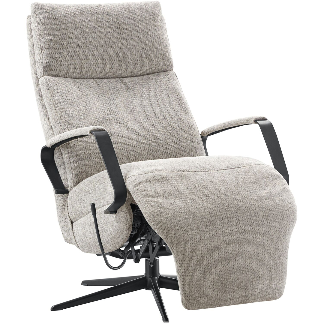 Relaxfauteuil Laterza large grijs