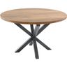 Eettafel Caltana 130 cm lichtbruin rond