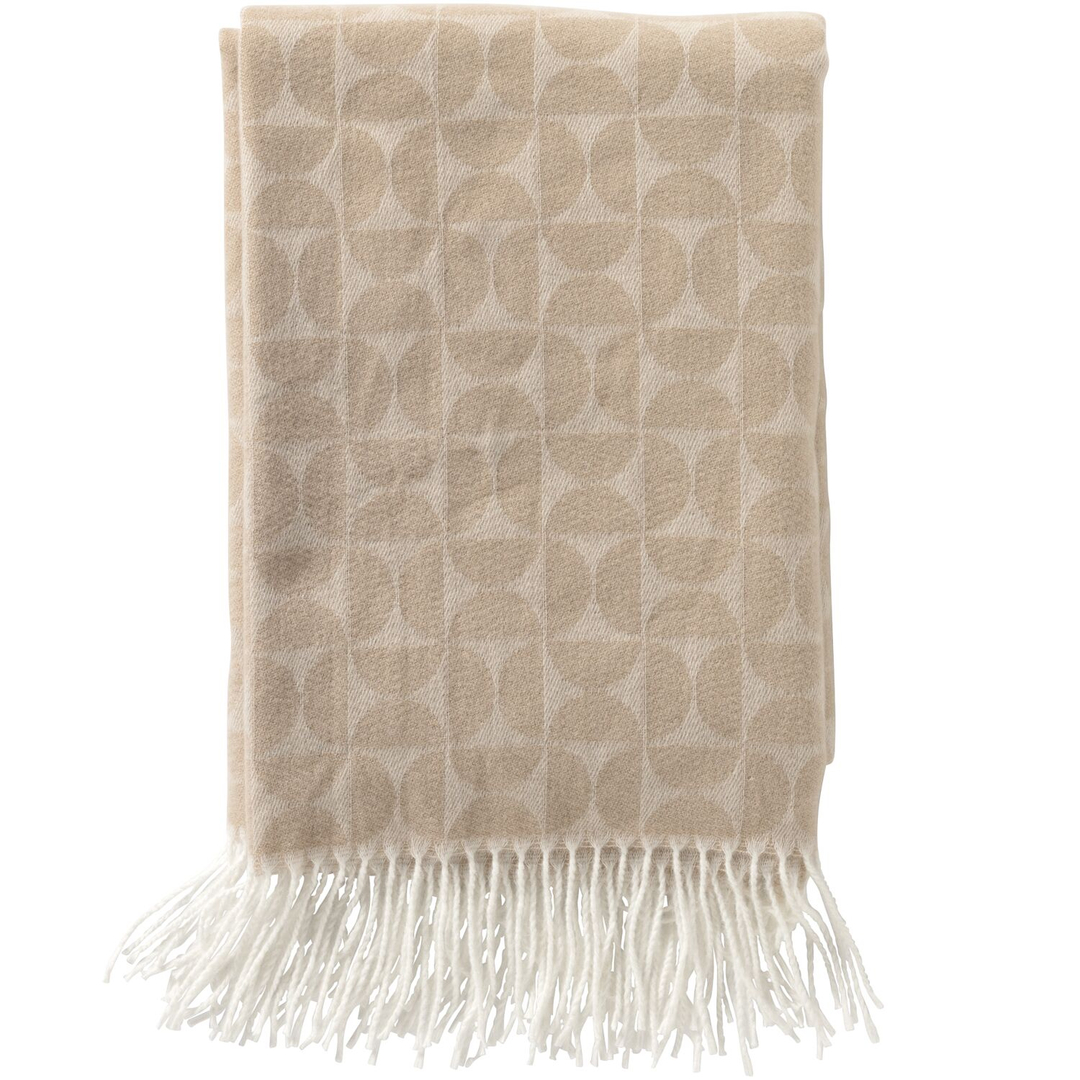 Plaid Emitto beige