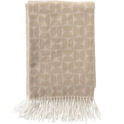 Plaid Emitto beige