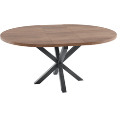 Uitschuifbare eettafel Caltana 130/170 cm donkerbruin