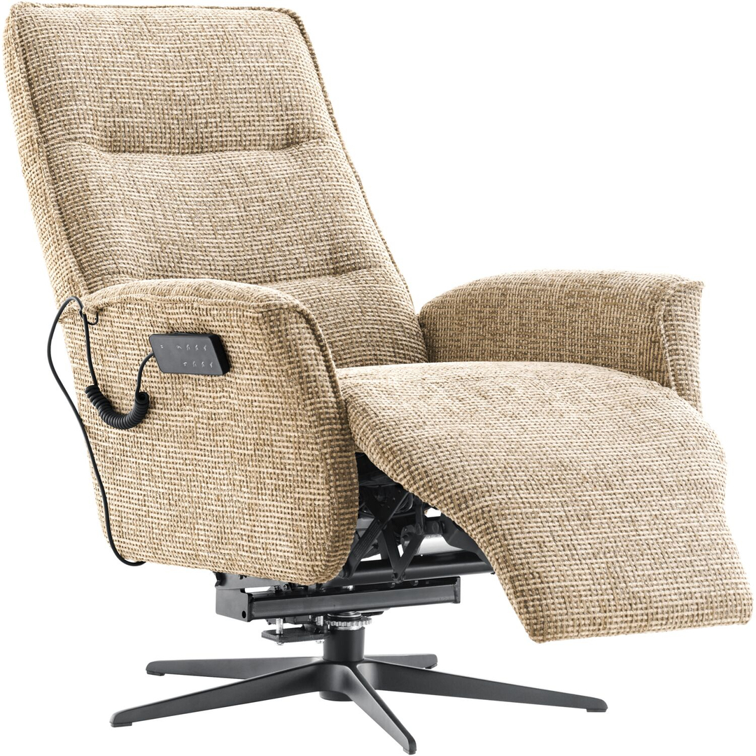 Sta-op-stoel Hezia elektrisch small bruin