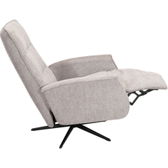 Relaxfauteuil Hezia medium grijs