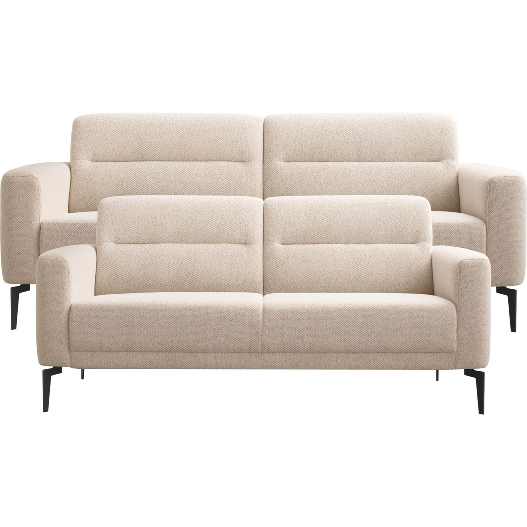 Bankstel Heria 3+2,5 zitsbank  beige basic comfort