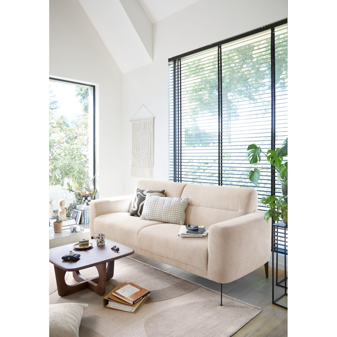 Bankstel Heria 3+2,5 zitsbank  beige basic comfort
