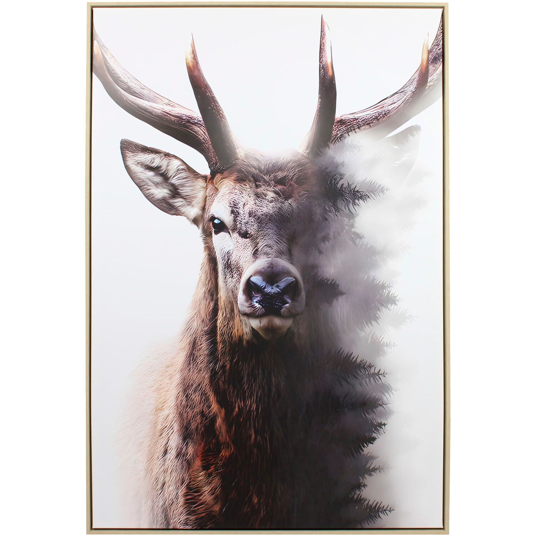 Schilderij Hilliard 122x82 cm rendier