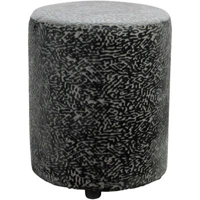 Poef Brody 38 cm zwart