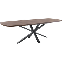 Uitschuifbare eettafel Caltana 200/260 cm Deens ovaal
