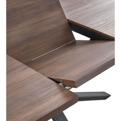 Uitschuifbare eettafel Caltana 200/260 cm Deens ovaal