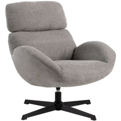 Draaifauteuil Bolands grijs