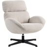Draaifauteuil Bolands lichtgrijs