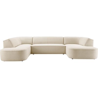 Elementenbank rechts Baricci ecru breed premium comfort