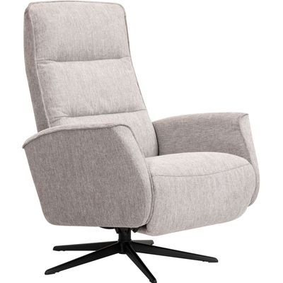 Relaxfauteuil Hezia large grijs
