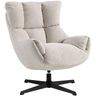 Draaifauteuil Ordini lichtgrijs