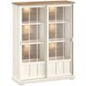  Vitrinekast Eldora 188x143x50 cm met verlichting