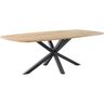 Eettafel Levado 225x100 cm spinpoot Deens ovaal
